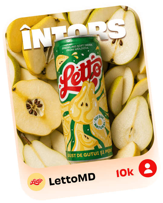 Card Letto Portocală